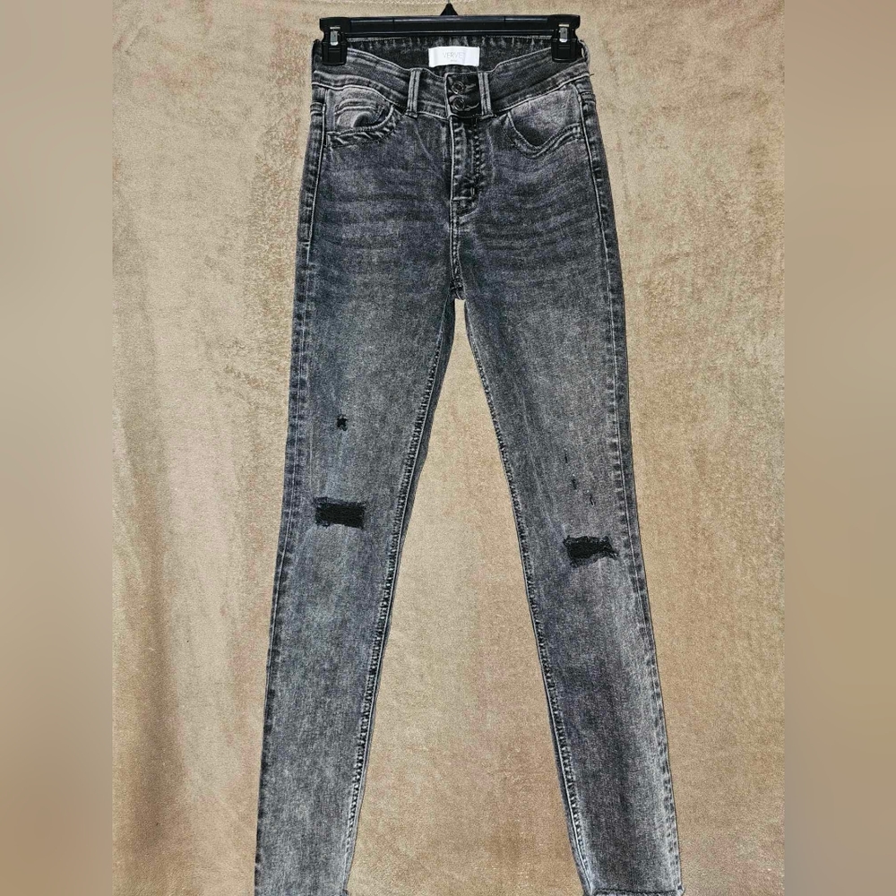 Vervet Black Skinny Jeans
